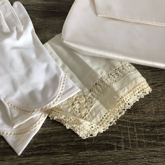 Vtg Bridal Accessories Set - Picture 3 of 8